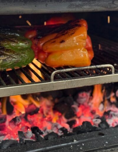 Parrillada verduras a las brasas